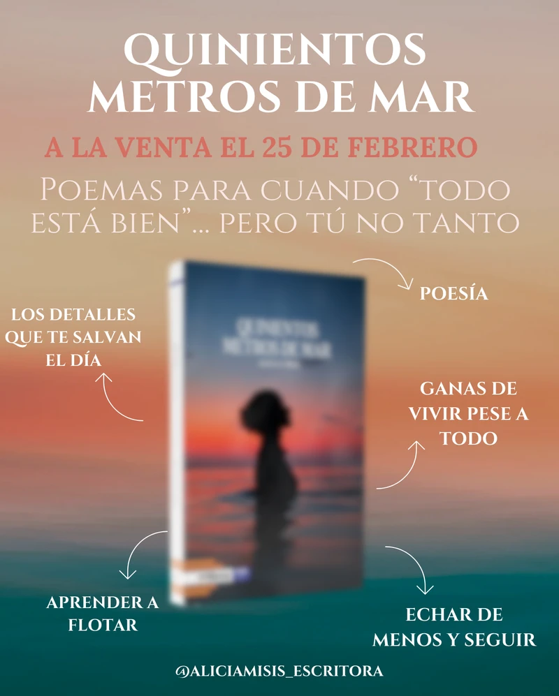 Portada del libro Quinientos metros de mar
